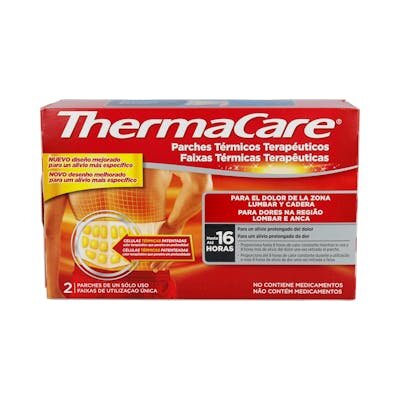 THERMACARE ZONA LUMBAR Y CADERA 2 UD