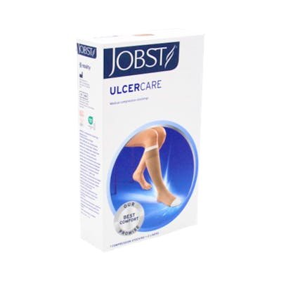 JOBST ULCERCARE SYS ZIP D BEIGE S STK+2L