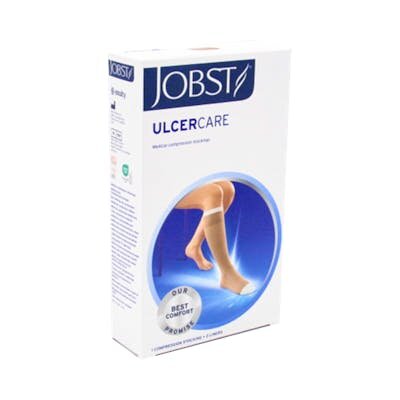 JOBST ULCERCARE SYS ZIP D BEIGE L STK+2L