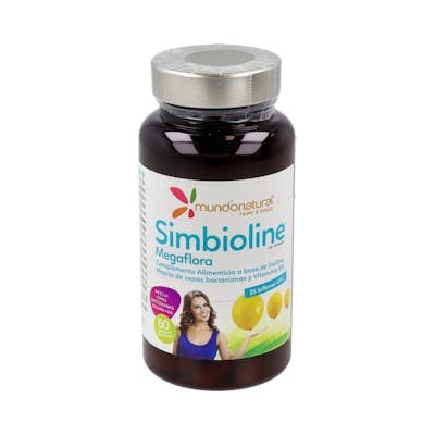 SIMBIOLINE MEGAFLORA 60CAPS MUNDO NAT