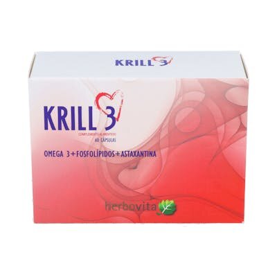 KRILL 3 60 PERLAS HERBOVITA