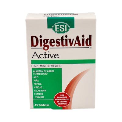 DIGESTIVAID ACTIV 45 TABLETAS TREPATDIET