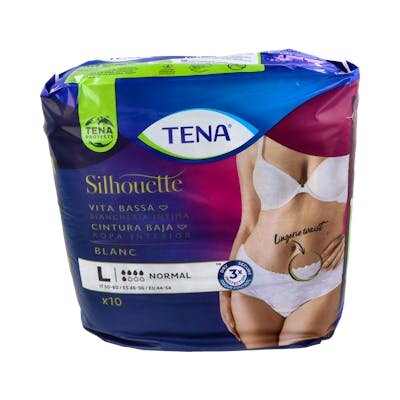 TENA SILHOUETTE C. BAJA BLANCO TG 10 UD