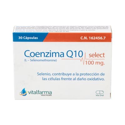COENZIMA Q10 SELECT 100MG 30 CAPS