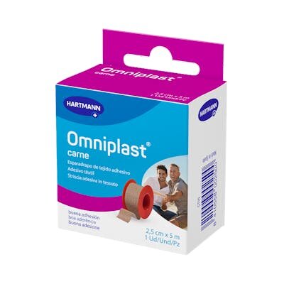 ESPARADRAPO OMNIPLAST CARNE 5 M X 2,5 CM