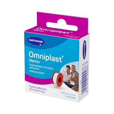 ESPARADRAPO OMNIPLAST BLANCO 5 X 1,25