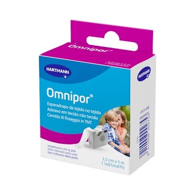 ESPARADRAPO OMNIPOR 5X2,5 C/DISPENSADOR