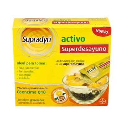 SUPRADYN ACTIVO SUPERDESAYUNO 20 SOBRES