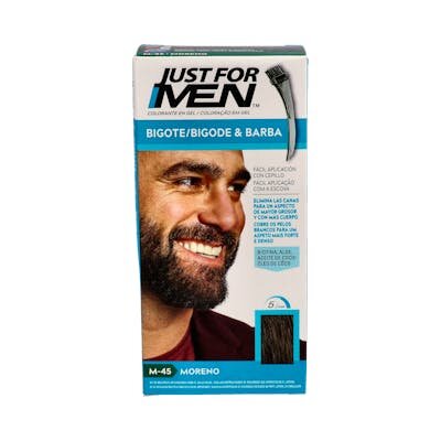 JUST FOR MEN BARBA BIGOTE MORENO P423