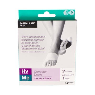 CORRECTOR DOBLE FARMALASTIC T/P PIE DERE