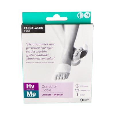 CORRECTOR DOBLE FARMALASTIC T/M PIE IZQU