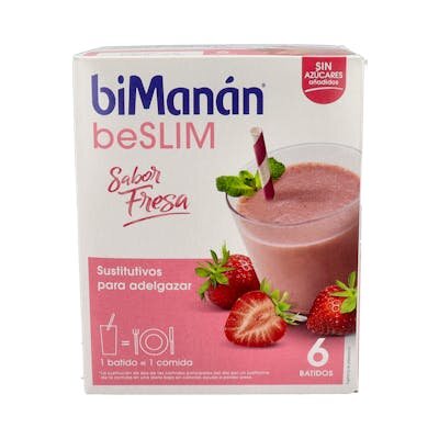 BIMANAN BATIDO DE FRESA 5+1  55G
