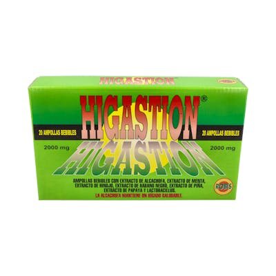 HIGASTION 20 AMPOLLAS CRISTAL ROBIS