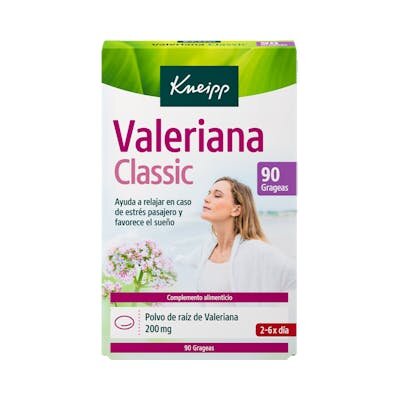 KNEIPP VALERIANA CLASSIC 90 GRAGEAS