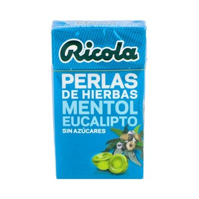 RICOLA PERLAS S/A EUCALIPTUS 25 G.