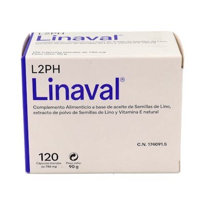 LINAVAL 702 02 MG 120 CAPSULAS