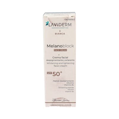 LAVIDERM MELANOBLOCK SPF 50+TUBO 50ML