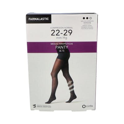 PANTY FARMALASTIC NEGRO T/EXT.GDE