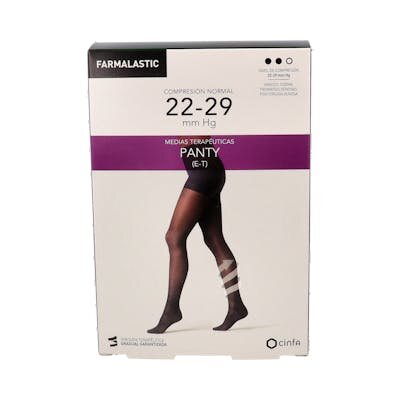 PANTY FARMALASTIC NEGRO T/PEQ
