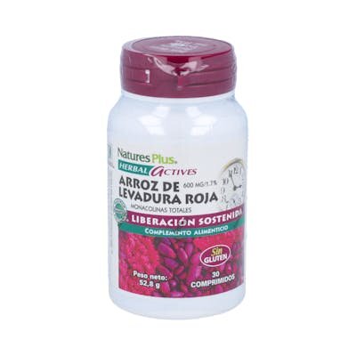 ARROZ LEVADURA ROJA 30 COMP NATURESPLUS