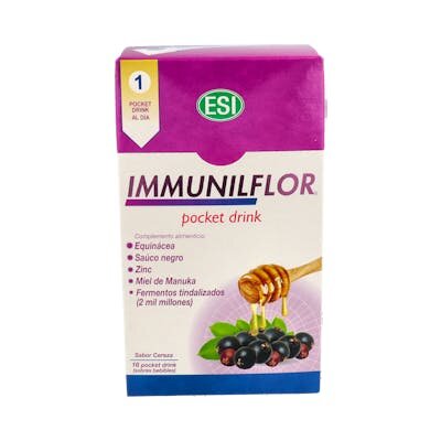 IMMUNILFLOR POCKE DRINK 16SOB TREPATDIET