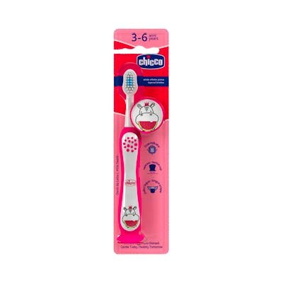 CHICCO CEPILLO DENTAL ROSA 36M+