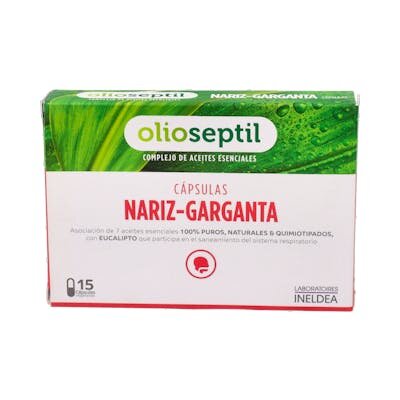 OLIOSEPTIL NARIZ GARGANTA 15CAPS INELDEA