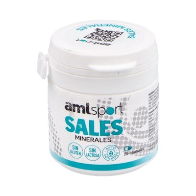 SALES MINERALES 25 CAPSULAS AMLSPORT