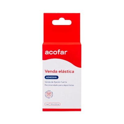 ACOFAR VENDA ELASTICA COHESIVA 8CM X 4M