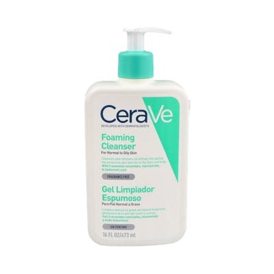 CERAVE GEL LIMPIADOR ESPUMOSO 473ML