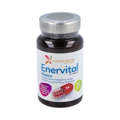 ENERVITAL HIERRO 30CAPS MUNDO NATURAL