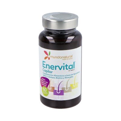 ENERVITAL CAPILAR 60CAPS MUNDO NATURAL