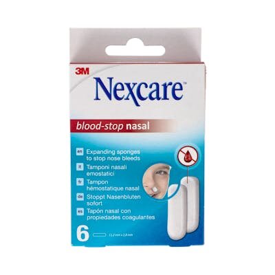 NEXCARE BLOOD STOP TAPON NASAL 6 U