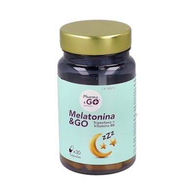 MELATONINA TRIPTOF VITB6 GO 30C PHARMAGO
