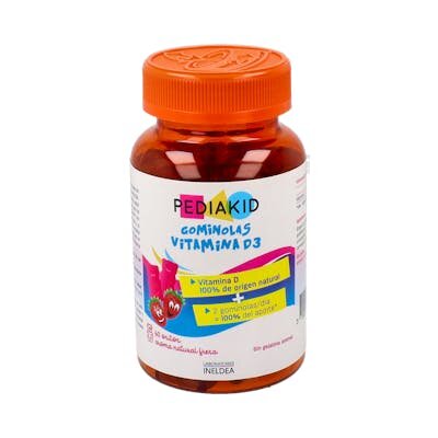PEDIAKID GOMINOLAS VITA D3 60 OSI FRESA