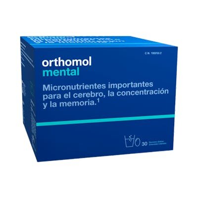 ORTHOMOL MENTAL 30 SOBRES + CAPS