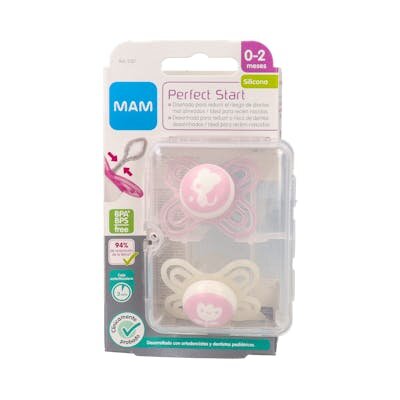 MAM CHUPETE PERF START 0-2 SIL MA ROSA 2