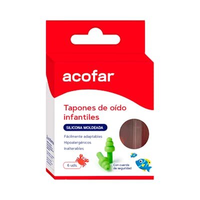 ACOFAR TAPONES OIDO SILIN MOLD INFANT 6U