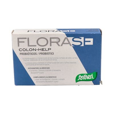 FLORASE COLON HELP 40 CAPSULAS SANTIVERI