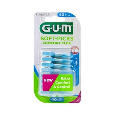 GUM 669 SOFT PICKS MINTY SMALL 40 UDS