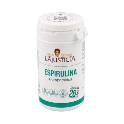SPIRULINA 160 COMPRIMIDOS  LAJUSTICIA