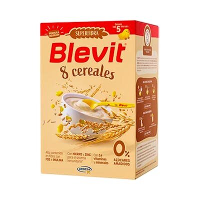 BLEVIT SUPER FIBRA 8 CERE 500GR +CUCHARA
