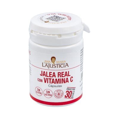 JALEA REAL VITAMINA C 60 CAP LAJUSTICIA