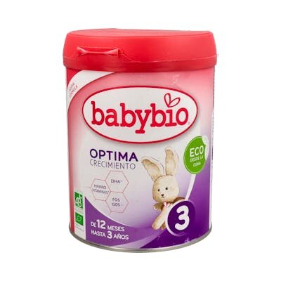 BABYBIO OPTIMA 3 LECHE VACA 800 GRS