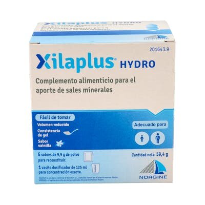 XILAPLUS HYDRO 6 SOBRES SABOR VAINILLA