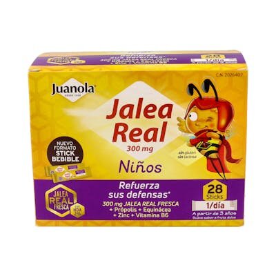 JUANOLA JALEA NIÑOS 28 STICKS