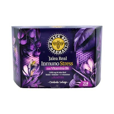 JALEA REAL BLACK BEE INMUNO STRESS 20V.