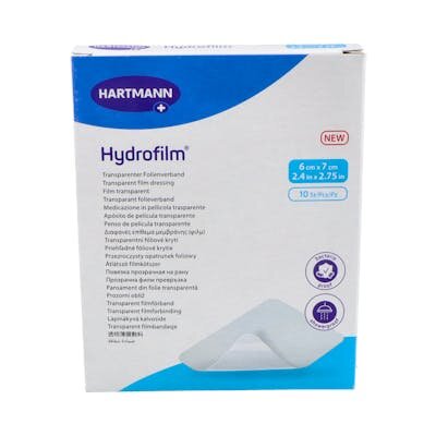 HYDROFILM 6 X 7 CM ESTERIL 10 UDS