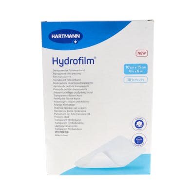 HYDROFILM 10 X 15 CM ESTERIL 10 UDS