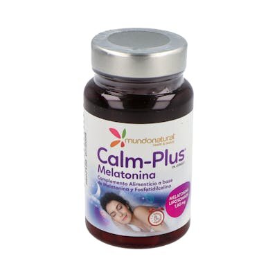 CALM PLUS MELATONINA 30CAPS MUNDO NATU